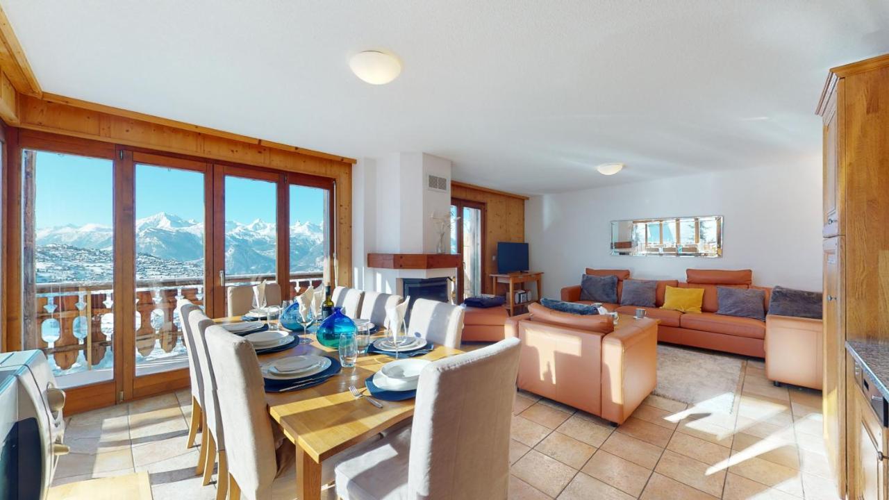 Balcons du Soleil QUIET&SUNNY apartments by Alpvision Résidences Veysonnaz Esterno foto